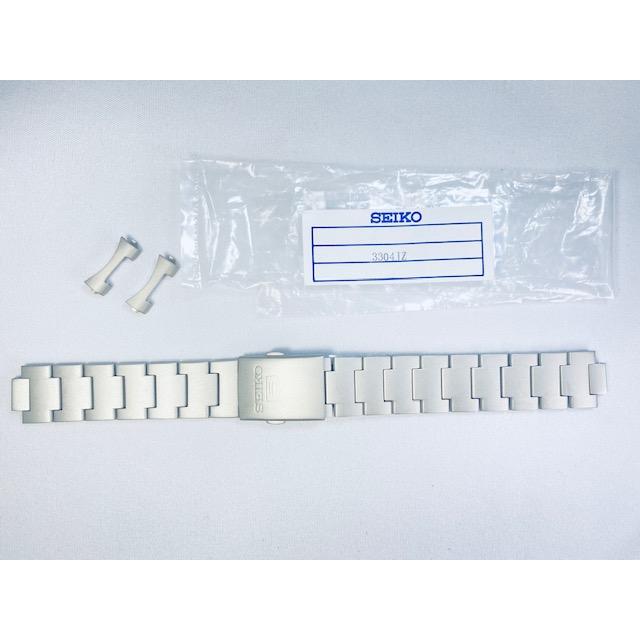 Seiko 5 3304JZ SEIKO セイコー5 18mm 純正ステンレスブレス SNK803K1