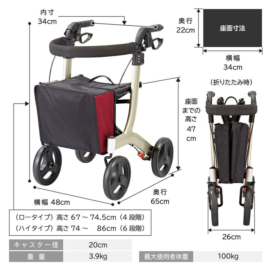 アロン化成 歩行器 高齢者 室内用 屋外用 介護用品 歩行車 歩行補助 安
