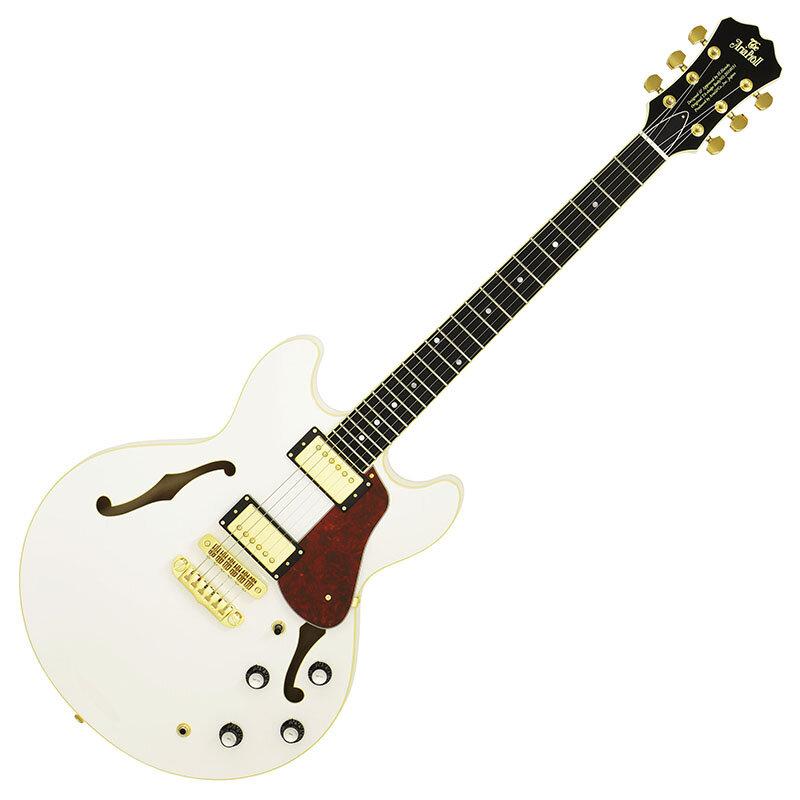 調整済 Aria アリア TA-TONIC セミアコ エレキギター 弾きやすい