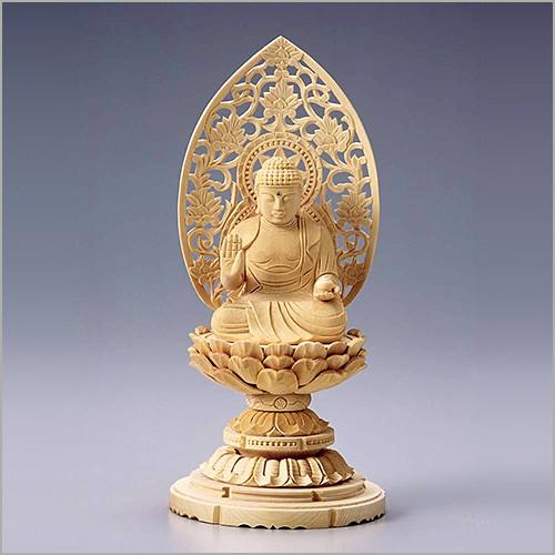 薬師如来 白木製 2寸 : 仏壇・仏具販売-仏壇屋 滝田商店 - 通販