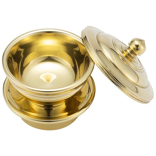 仏壇屋 滝田商店 洒水器 大々型 蓋径10.1cm×高さ9.8cm（京都製 密教法