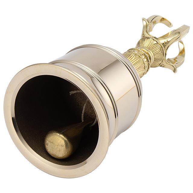 仏壇屋 滝田商店 金剛鈴 中型 高さ16.3cm×口径7.1cm（京都製 密教法具