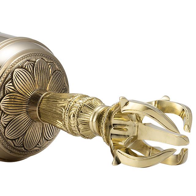 仏壇屋 滝田商店 金剛鈴 中型 高さ16.3cm×口径7.1cm（京都製 密教法具