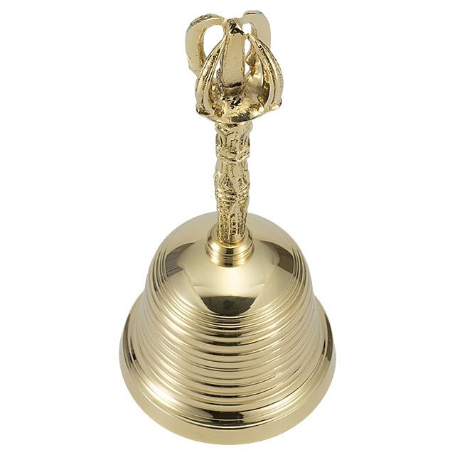 仏壇屋 滝田商店 持鈴 小型 高さ11.5cm×口径4.8cm（密教法具 寺院用