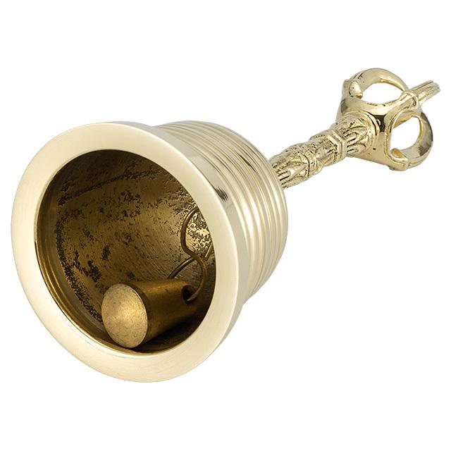 仏壇屋 滝田商店 持鈴 小型 高さ11.5cm×口径4.8cm（密教法具 寺院用