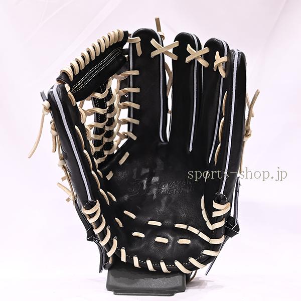 あすつく 和牛JB 硬式用 JB-009 外野手用 ブラック タン紐 硬式
