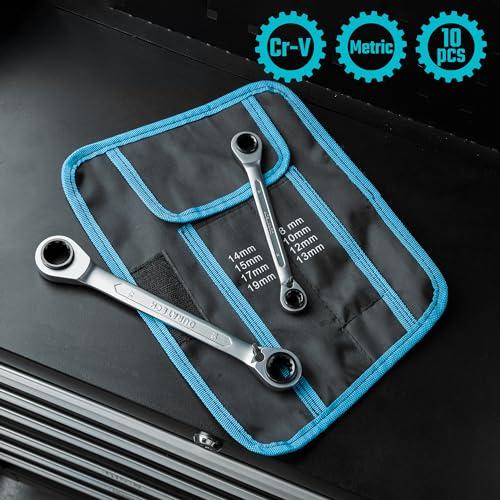 DURATECH メガネレンチ ラチェットレンチ アングルラチェットレンチ