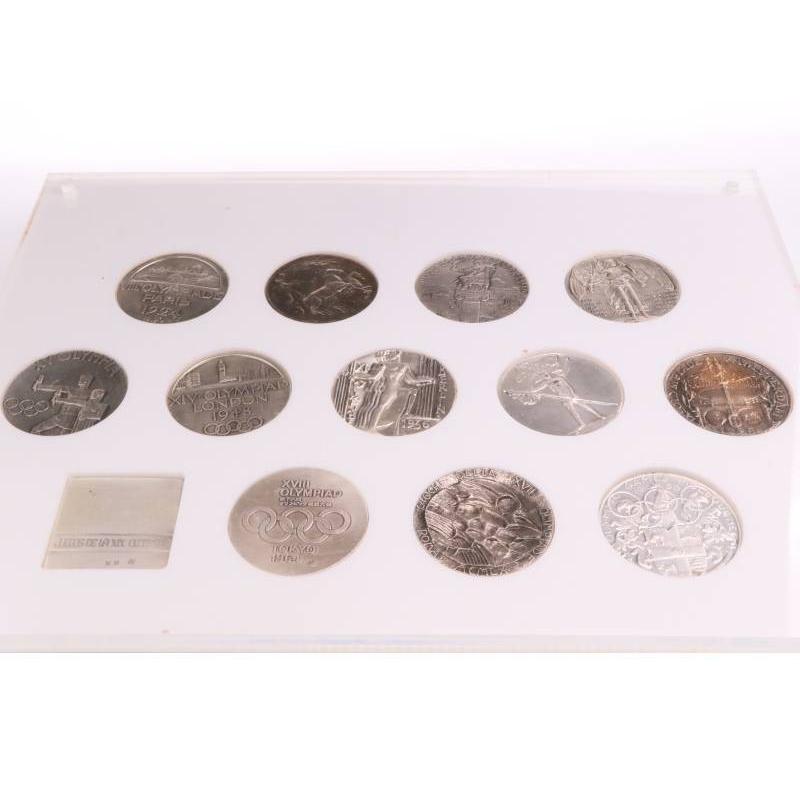 オリンピック 銀メダル 13枚 462g 公式参加記念メダル 承認番号 JOC 72