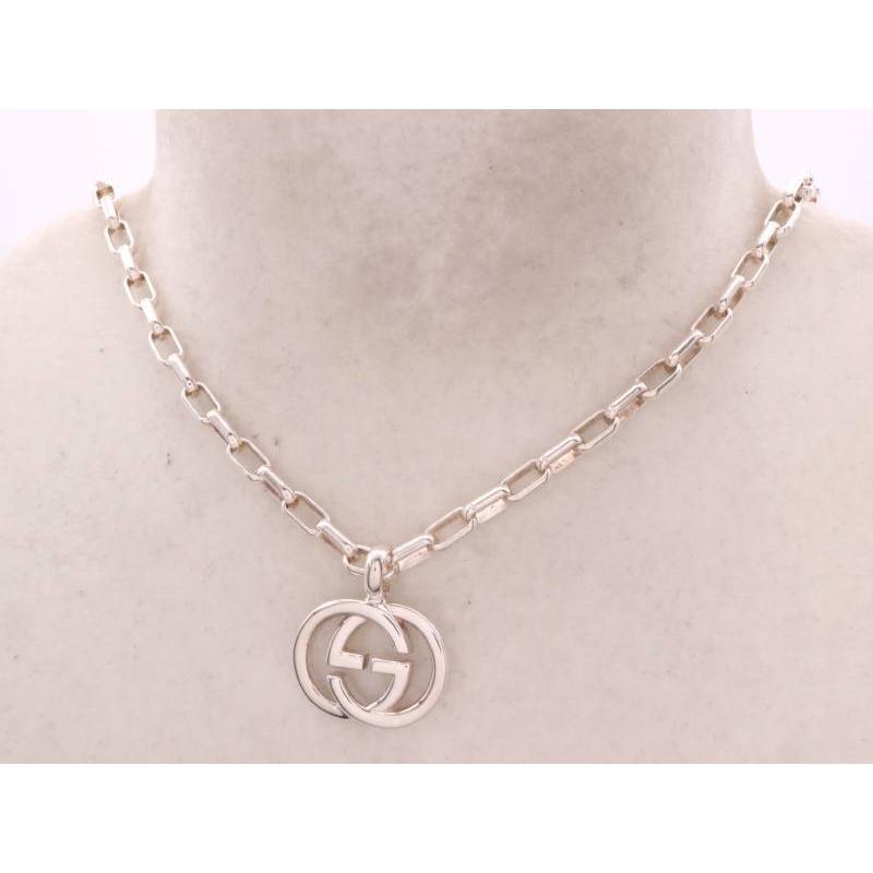 GUCCI（グッチ） 美品 ダブルG ネックレス AG925 SV シルバー : 親切な