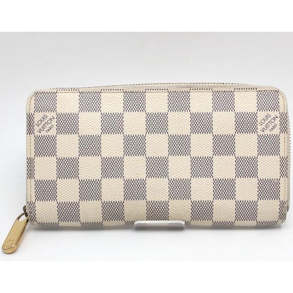 ジッピー・ウォレット ルイヴィトン ジッピーウォレット 長財布 ダミエ