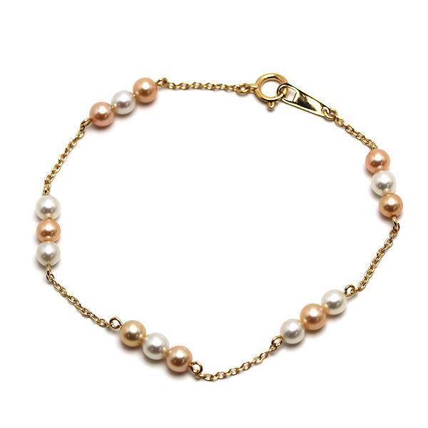 TASAKI（タサキ） パールブレスレット 約18cm 約2.6g K18 18金
