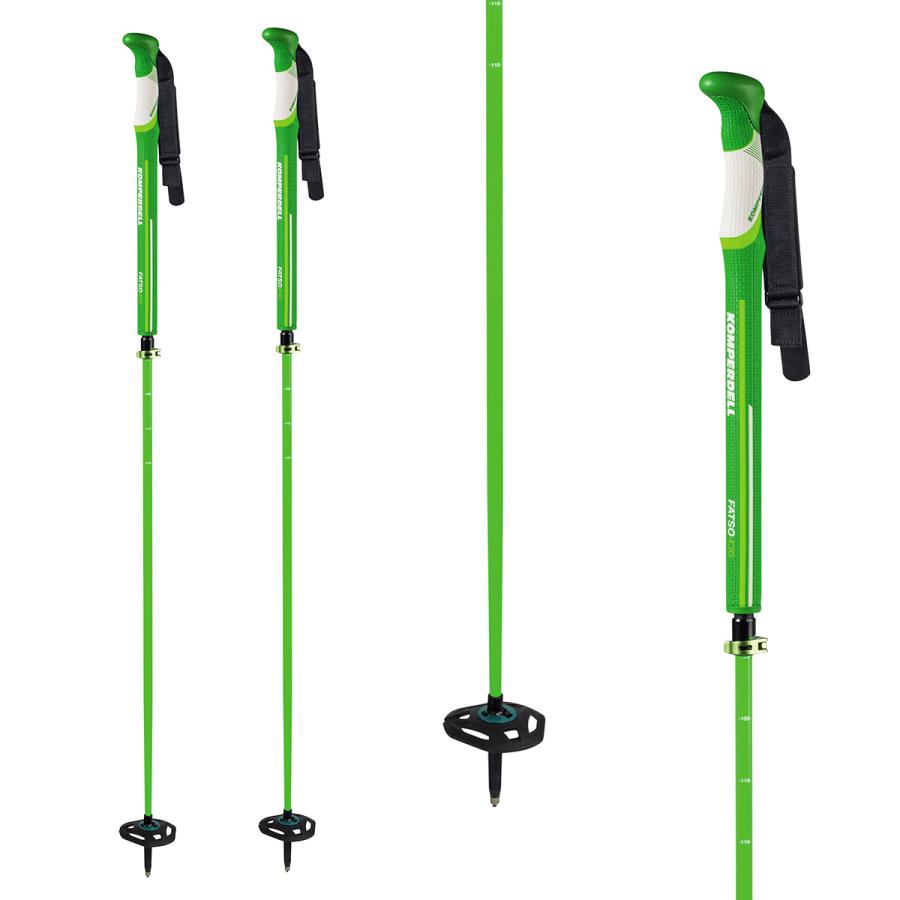 KOMPERDELL コンパーデル スキーポール ストック 伸縮式 アルミ