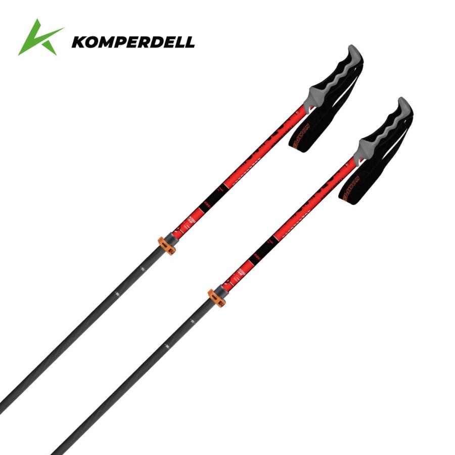 KOMPERDELL コンパーデル スキー ポール ストック カーボン 2025