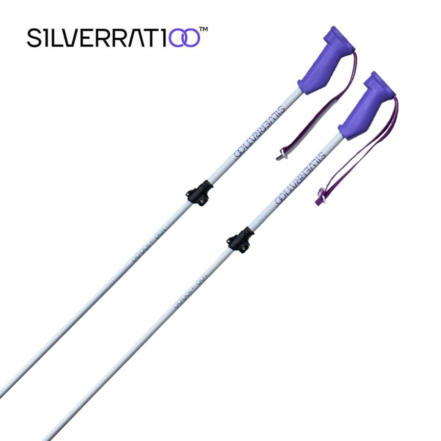 S1LVERRAT1OO シルバーラティオ スキー ポール ストック＜2026
