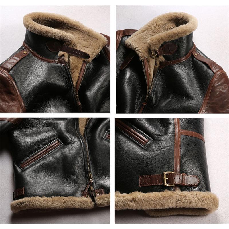 ムートンジャケット ムートコート B6 革ジャン B-6ムートン