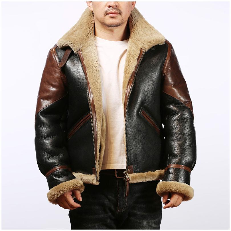 ムートンジャケット ムートコート B6 革ジャン B-6ムートン