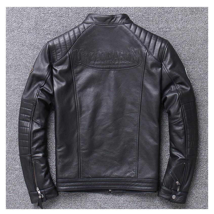 本革ジャケット ライダースジャケット 本革 立ち襟 牛革 ヴィンテージ