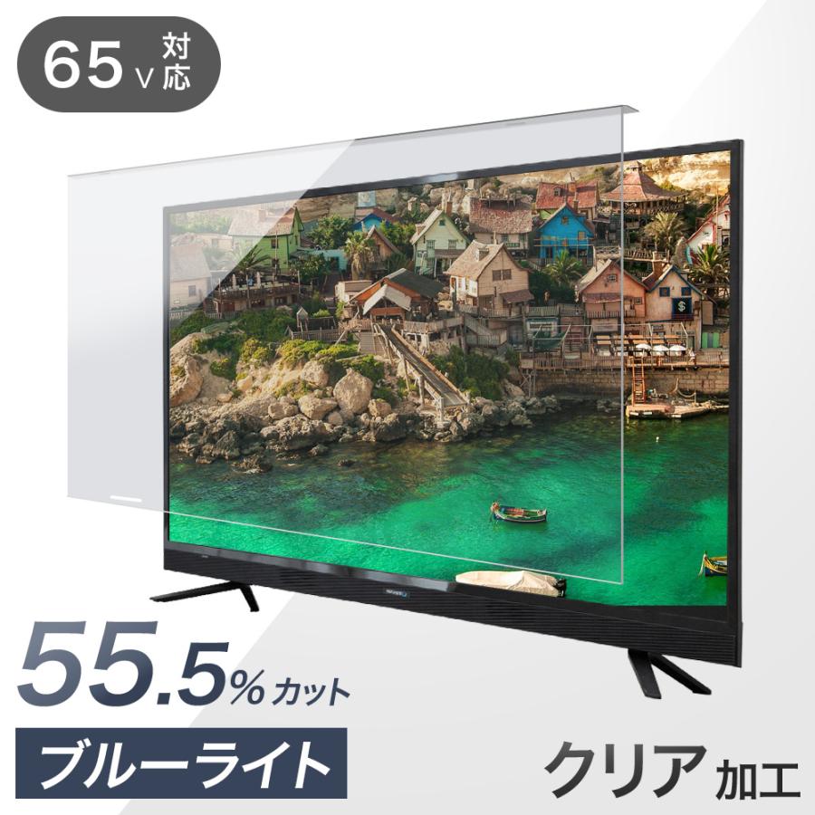 27日超お得 液晶テレビ保護パネル 65型 65インチ ブルーライトカット