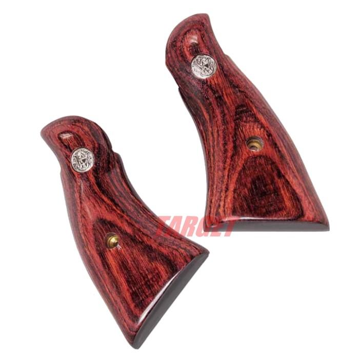 ☆アルタモント S&W Kフレーム スクエアバット用 木製グリップ