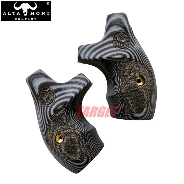 アルタモント S&W Jフレーム用 G10製グリップ スティップルチェッカー