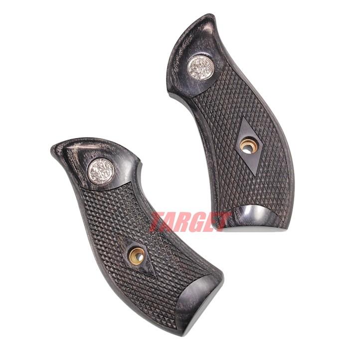 アルタモント S&W Jフレーム ラウンドバット用 木製グリップ