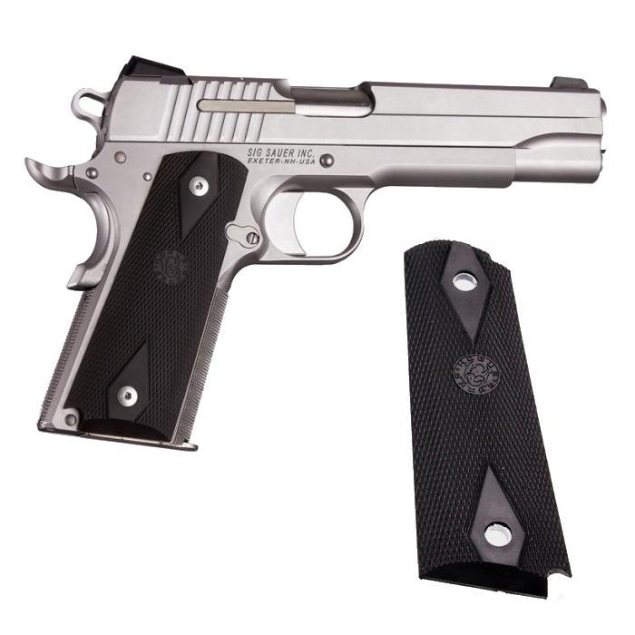 HOGUE 1911シリーズ用 ラバーグリップ ダイヤチェッカー パネル