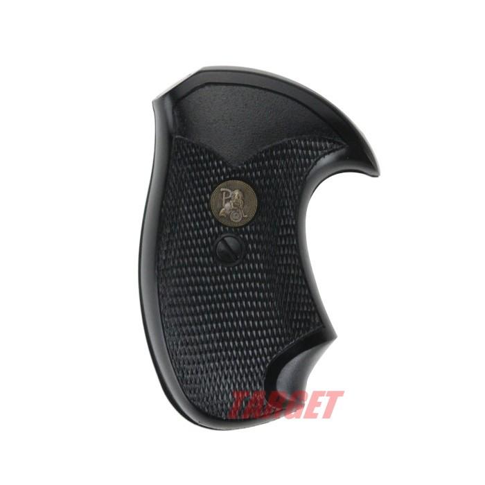 ☆パックマイヤー S&W Jフレーム ラウンドバット用 ラバーグリップ