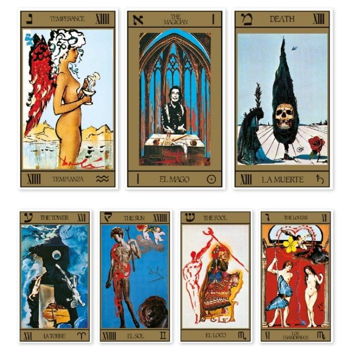 正規品・直輸入】 ダリ タロット ユニバーサル ゴールド エディション