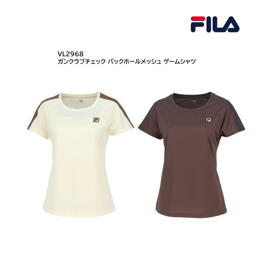 FILA（フィラ） SALE ガンクラブチェック バックホールメッシュ ゲーム