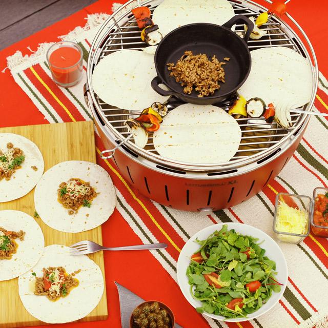 ロータスグリルXLサイズ G435P 無煙ロースター BBQグリル BBQでも煙が