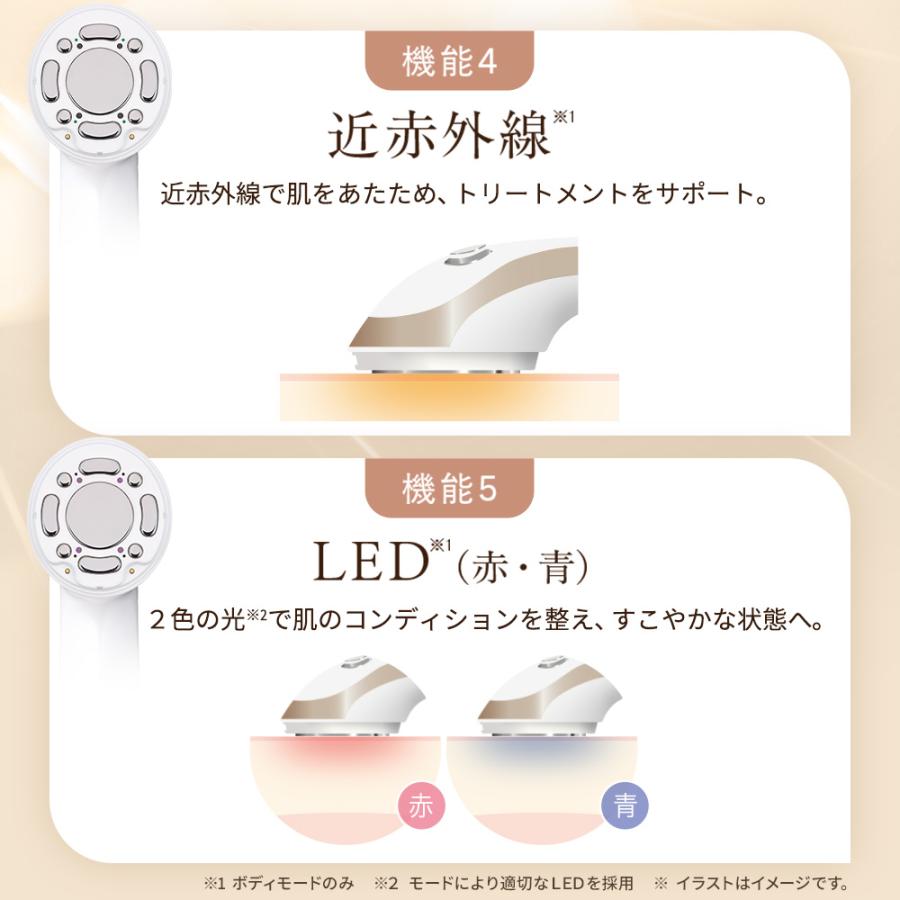 エステティックTBC キャビテーション EMS 美顔器 ヒートキャビシェイプ