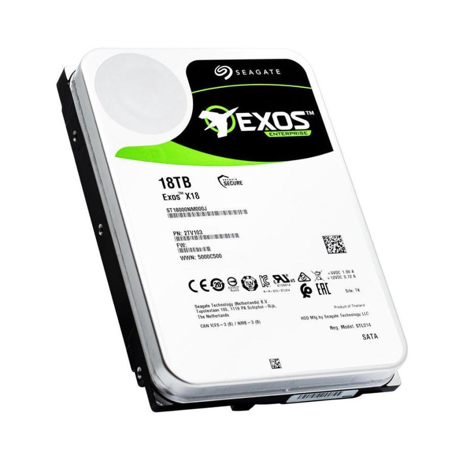 新品】【デスクトップPC対応】Seagate Exos X18 18TB 3.5インチ SATA