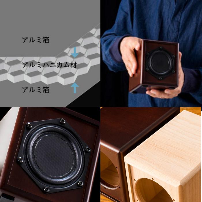 クリアサウンズ 超小型平面スピーカー S08(ペア) : ティアックストア