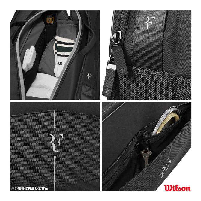 Wilson（ウイルソン） テニスバッグ RF TOURNAMENT RACQUET BAG
