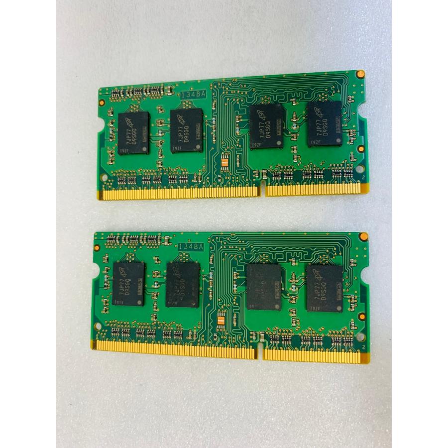 Micron（マイクロン） MICRON 1RX8 PC3L-14900S 4GB 2枚 8GB DDR3L