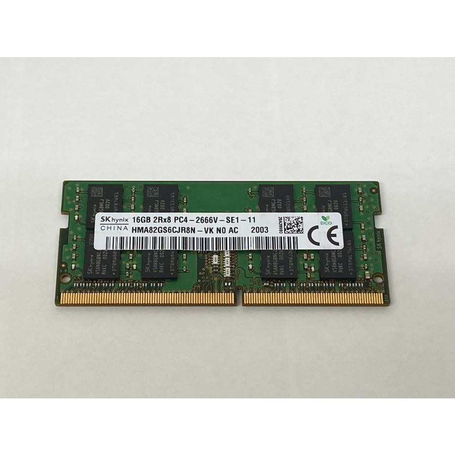 SK hynix ddr4 16gb ノート 中古 SK HYNIX 2RX8 PC4-2666V-SE1-11 16GB