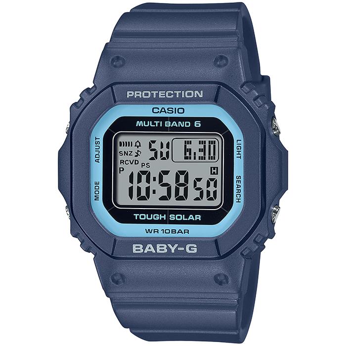 BABY-G 小型 スリム スクエア BGD-5650-2JF レディース 腕時計 電波