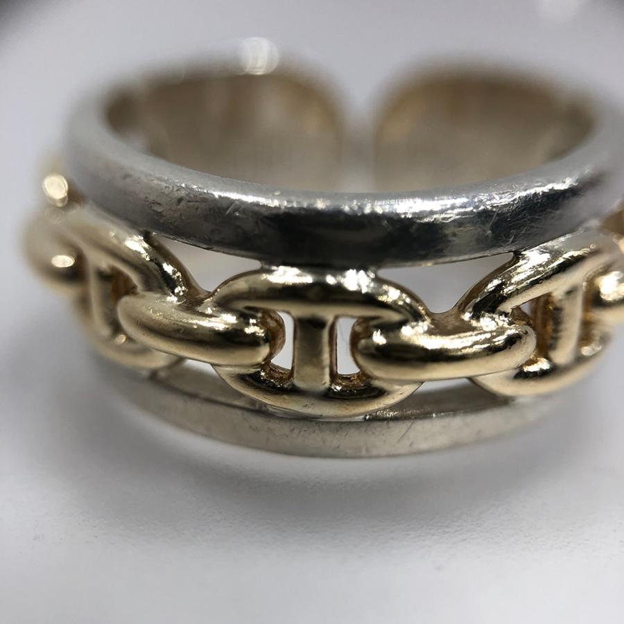 HERMES（エルメス） シェーヌダンクル アンシェネ リング #52 12号