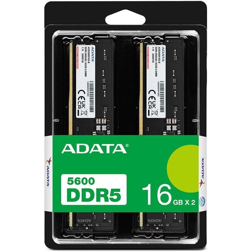 在庫有り 即納 ADATA Premier DDR5-5600 32GB (16GB×2) デスクトップPC