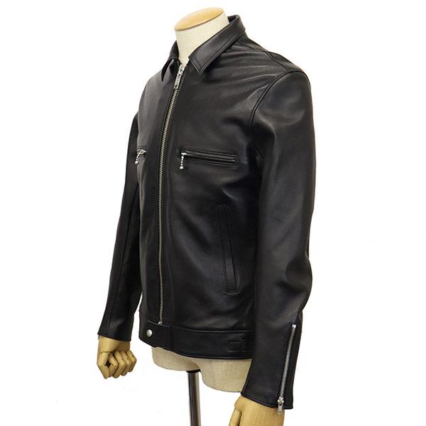 666 666 LEATHER WEAR LJM-17TF タイトフィット シングル シープスキン