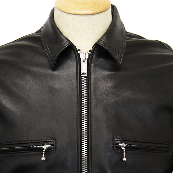 666 666 LEATHER WEAR LJM-17TF タイトフィット シングル シープスキン