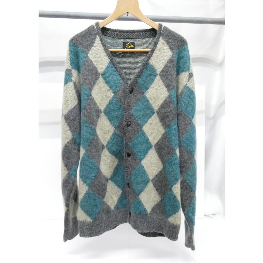 Needles（ニードルス） ニードルズ モヘアカーディガン アーガイル柄