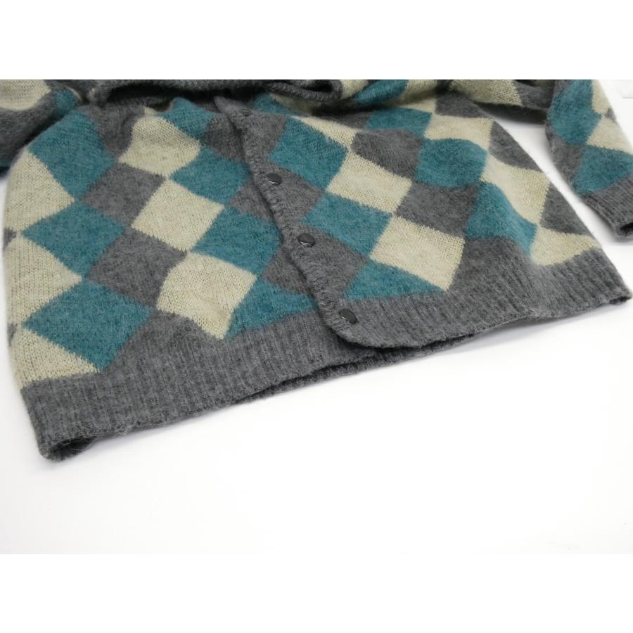 Needles（ニードルス） ニードルズ モヘアカーディガン アーガイル柄