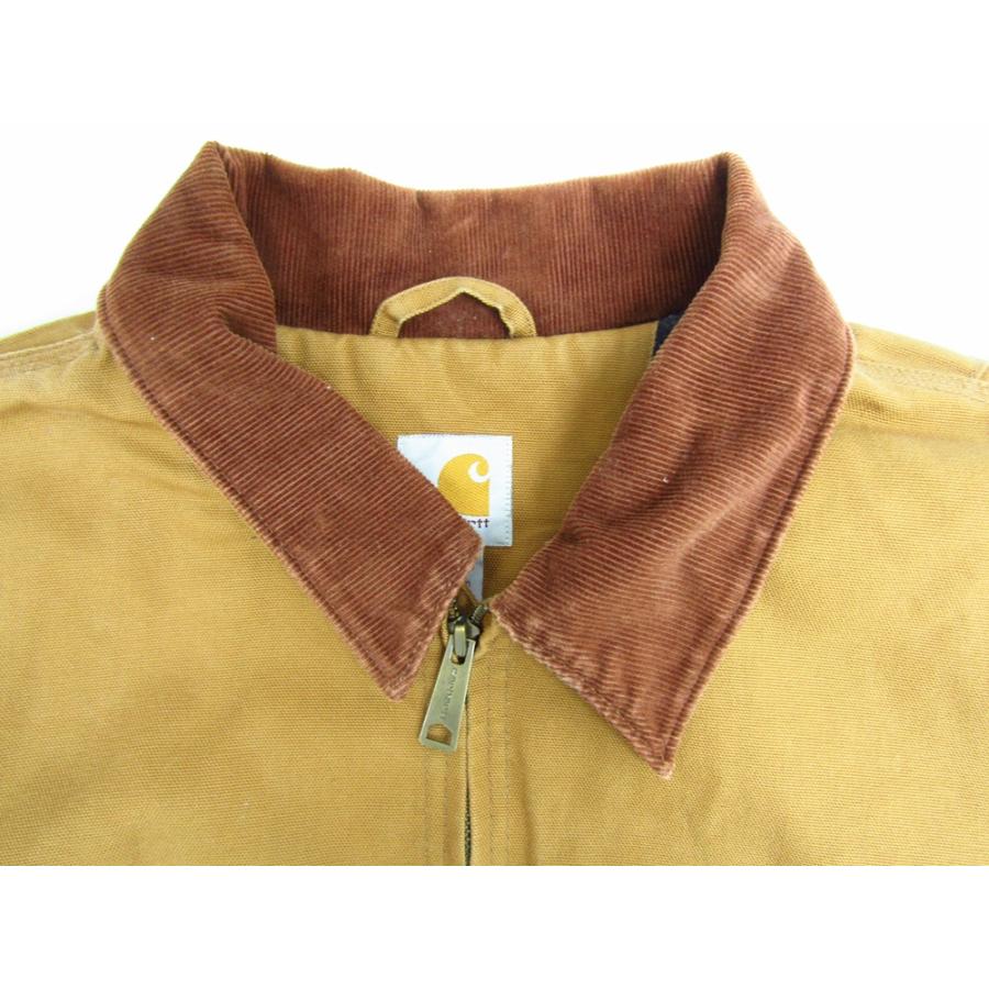 Carhartt（カーハート） デトロイトジャケット キャメル インド製 襟