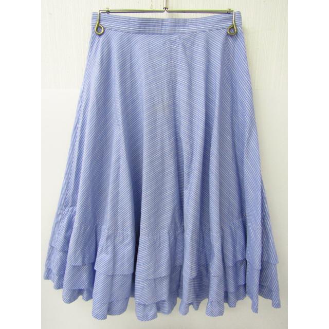 人気！ジュンヤワタナベ！コムデギャルソン。ストライプ フレア