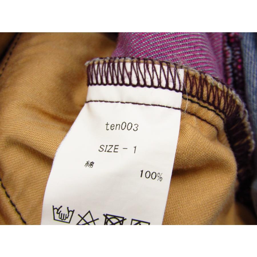 10(テン)ten サロペット デニム 渡辺直美 YOPPY サイズ：1 ∩FL1062