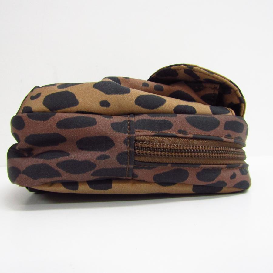 HEAD PORTER（ヘッドポーター） レオパード ポーチ ∩BG4256