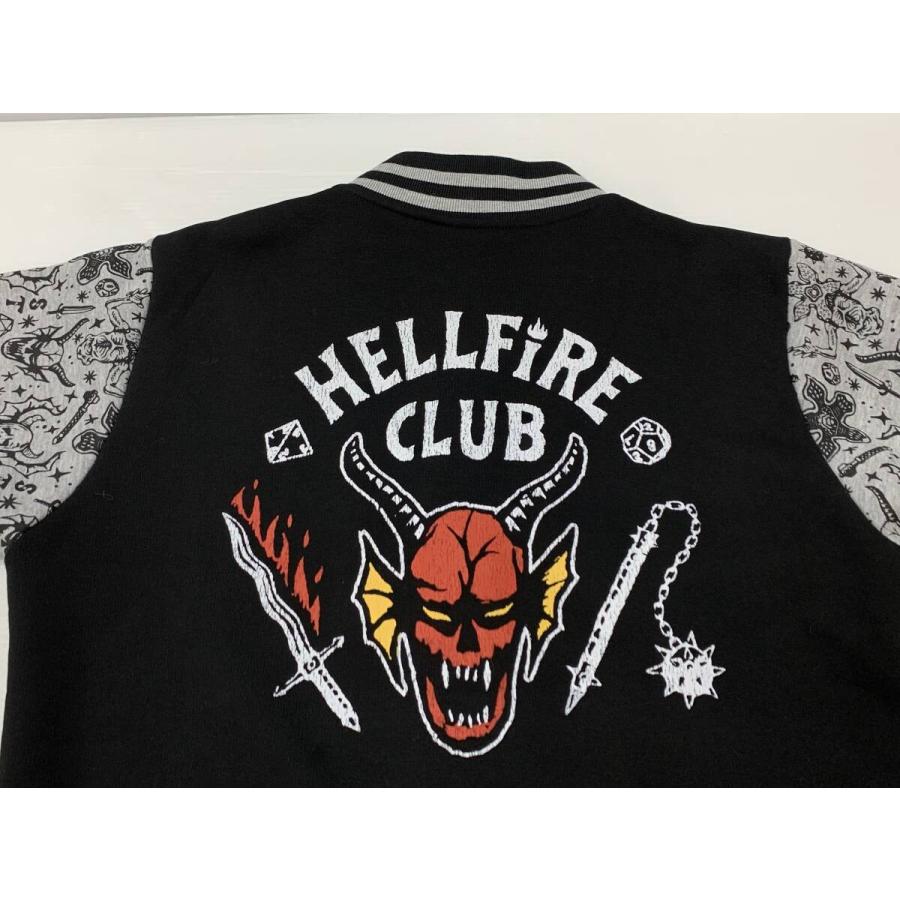 Stranger Things ストレンジャーシングス HELLFIRE CLUB VARSITY