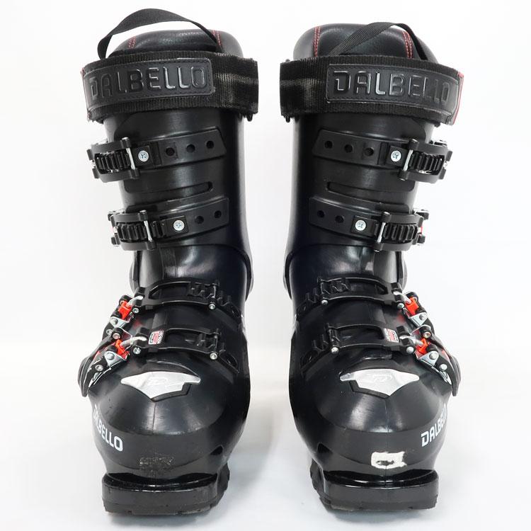 中古 DALBELLO スキーブーツ DS110 25.0〜25.5cm ブラック×インフラ