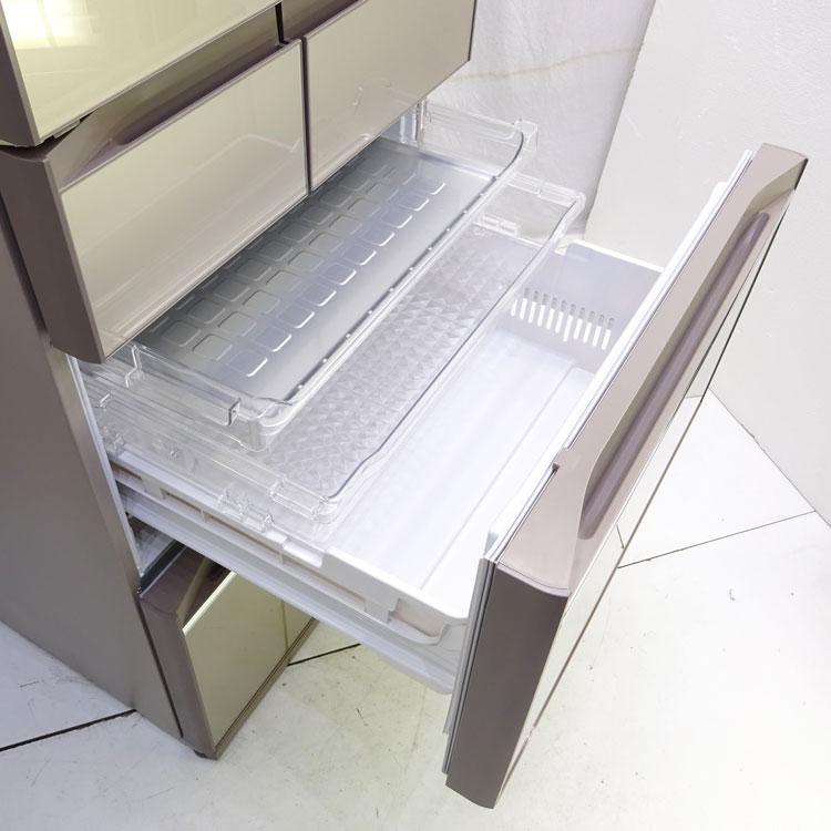 日立（HITACHI） 中古・設置込み 520L 2019年製 6ドア冷凍冷蔵庫